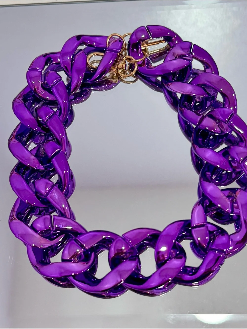 unbranded glossy purple